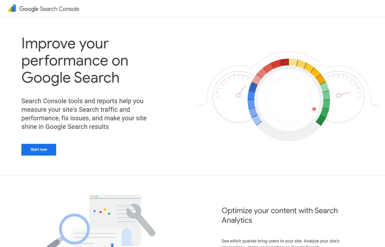 Google Search Console pricing page, showing the published plans and prices recorded on this page